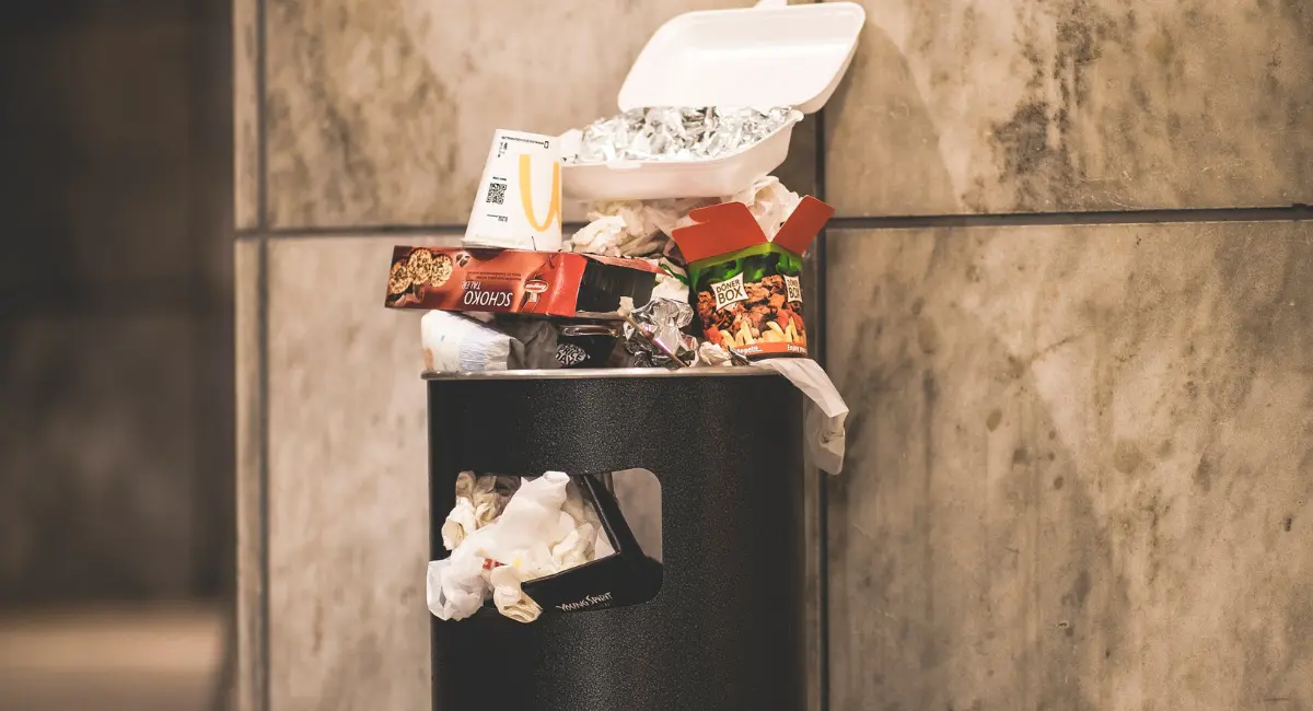 Securely disposing of trash helps prevent pests